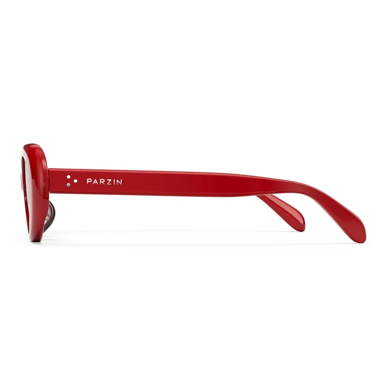 PARZIN Plate Frame Cat Eye Sunglasses Women's-10