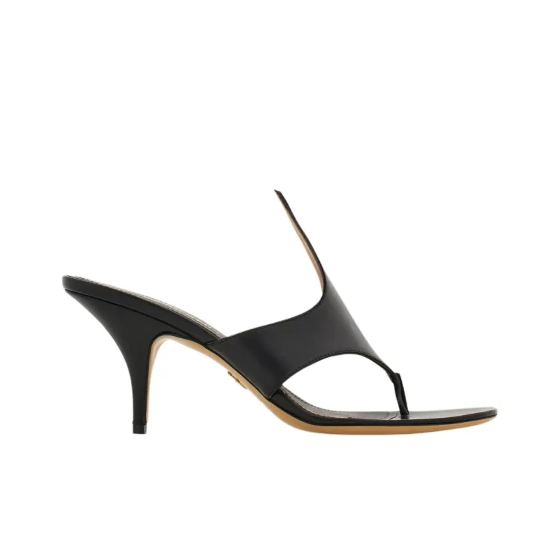 FERRAGAMO Flip Flops 7cm Women's Black-1