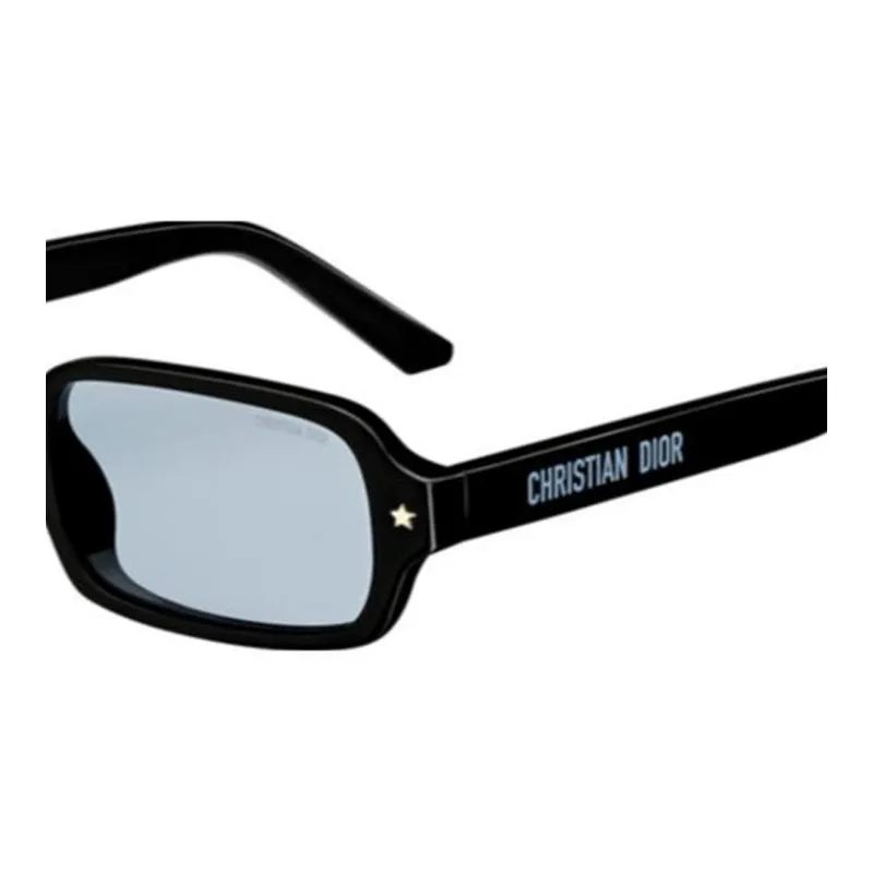 DIOR Subject To Official Website Rectangular Sunglasses Women's Black-1
