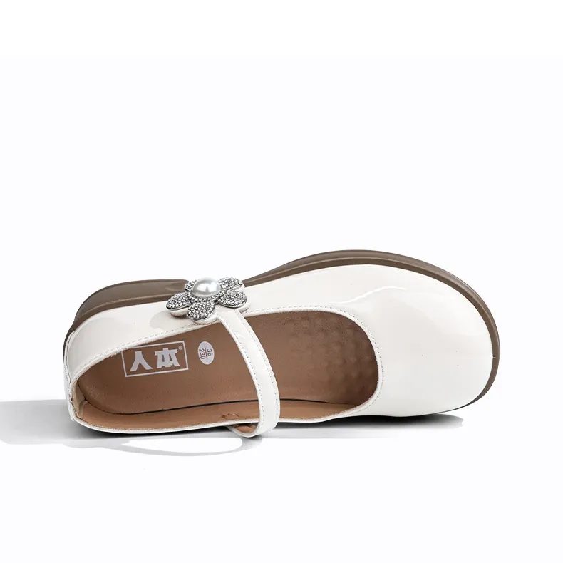 RENBEN Loafers Women's Ecru, Khaki-8