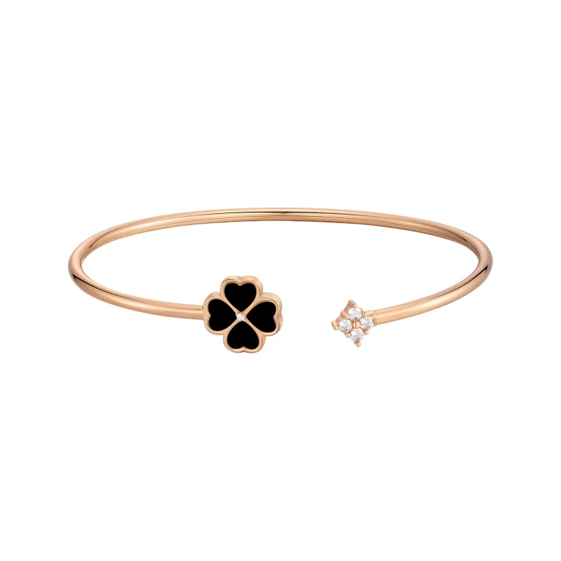 Heart To Heart S925 Silver Bangles Women's-9