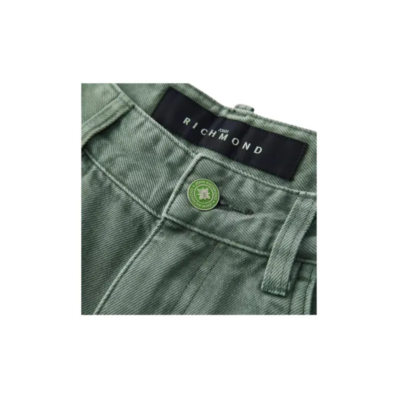 JOHN RICHMOND SS25 Jeans Men's Pea Green-4