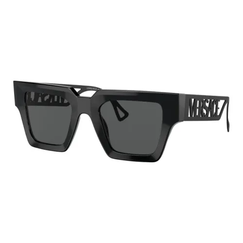FANSIZHE Acetate Metal Irregular Shape Sunglasses Women's Black