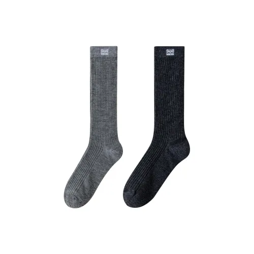 MIIOW Mid Calf Socks Women's 2 Pack