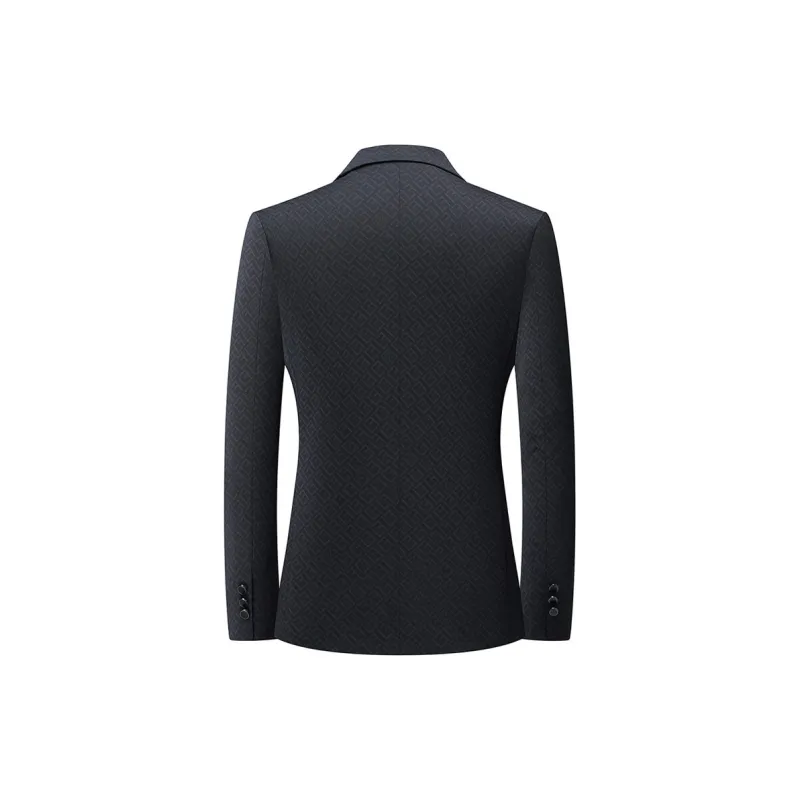 PIERRE CARDIN Business Suit Men's Blue Gray-2
