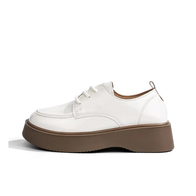 RENBEN Loafers Women's White-5