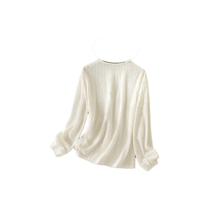 IHIMI Shirt Women's Light Beige-2