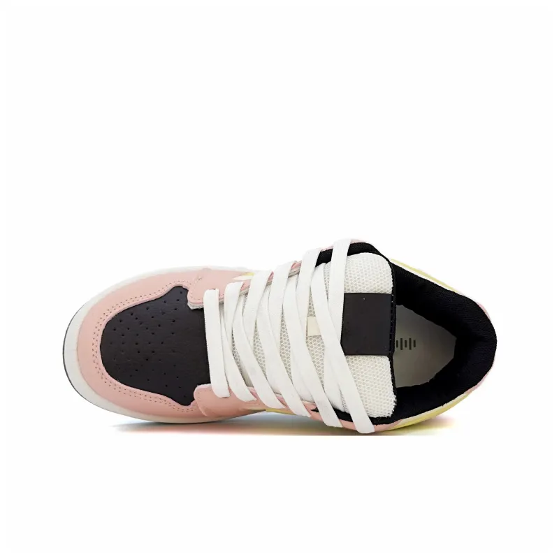 Circle Small Coverage  Abrasion Resistant Lightweight Low Top Skateboard Shoes Women's-7