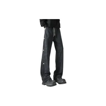 FAKE VINTAGE Knitted Sports Pants Unisex