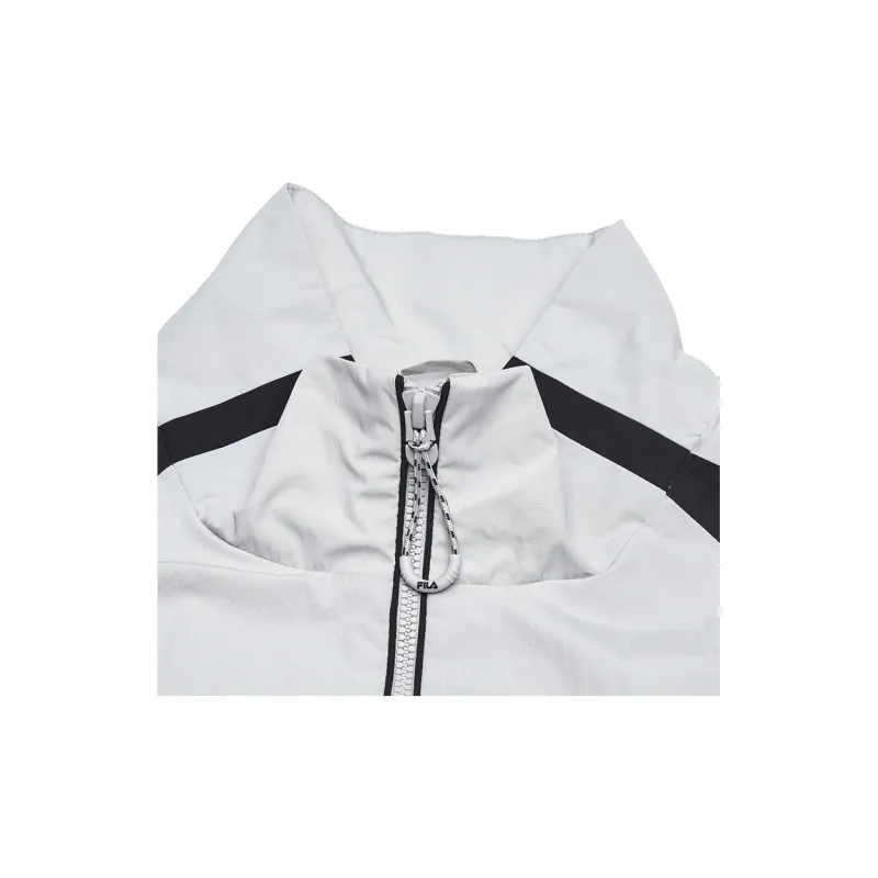 FILA Woven Coat Men's Imitation Vintage Gray-2