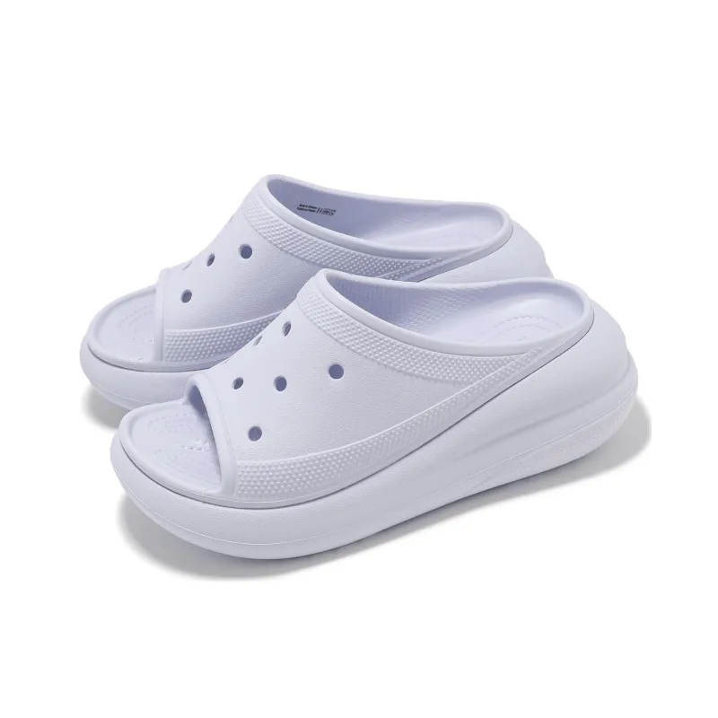 Crocs Slip-Resistant Slide Slippers Women's Light Purple-3