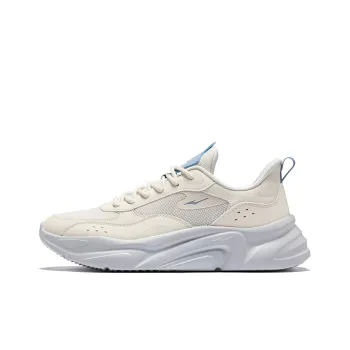 Erke Durable Breathable Low Top Casual Shoes Men's Unbleached Original Color Powder Blue