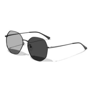 LASHION Alloy Round Sunglasses Men's
