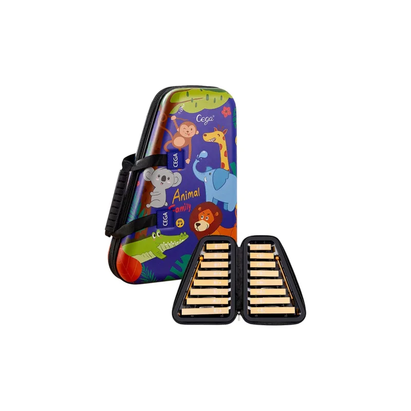CEGA 16-Tone Small Glockenspiel Triangle Orchestral Keyboard Musical Instrument Accessory-4