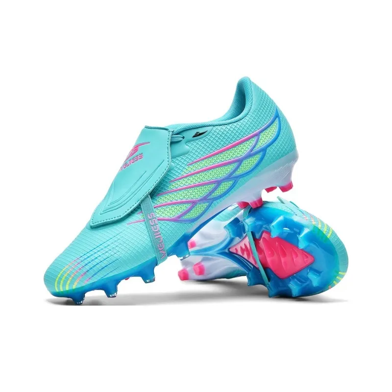 Kuding FG Rubber Long Studs Artificial Ground Coverage Impact-Resistant Soccer Shoes Unisex-3