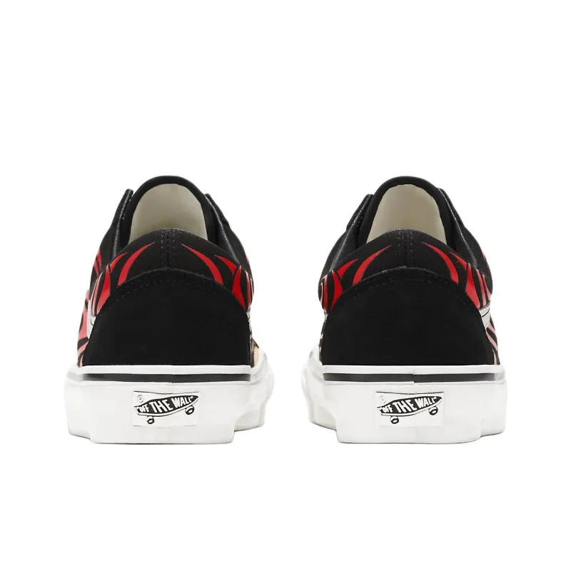 Vans Old Skool 36 Lx Warped Tour Black Flame-2