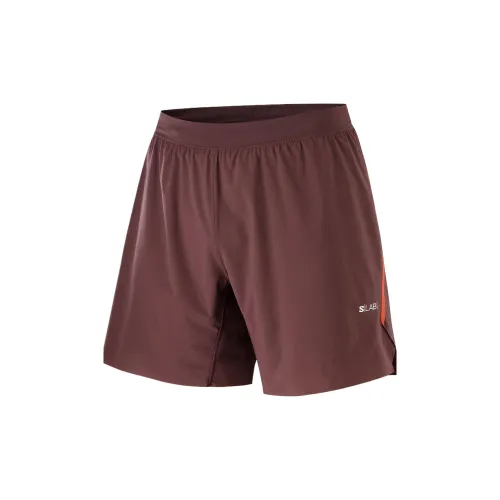 SALOMON Sports Shorts Men's Deep Red