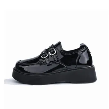 RENBEN Loafers 4cm Women's Black