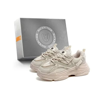 HACKBUTEER Low Top Chunky Sneakers Unisex Box Included