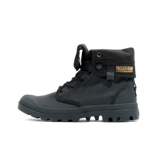 Palladium Waterproof And Wear resistant Short Outdoor Boots Unisex Black