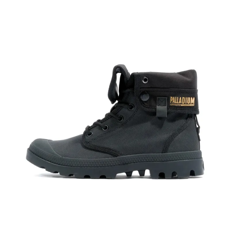 Palladium Waterproof And Wear resistant Short Outdoor Boots Unisex Black-0