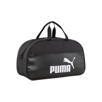 PUMA Recycled Material Travel Bag Unisex Black