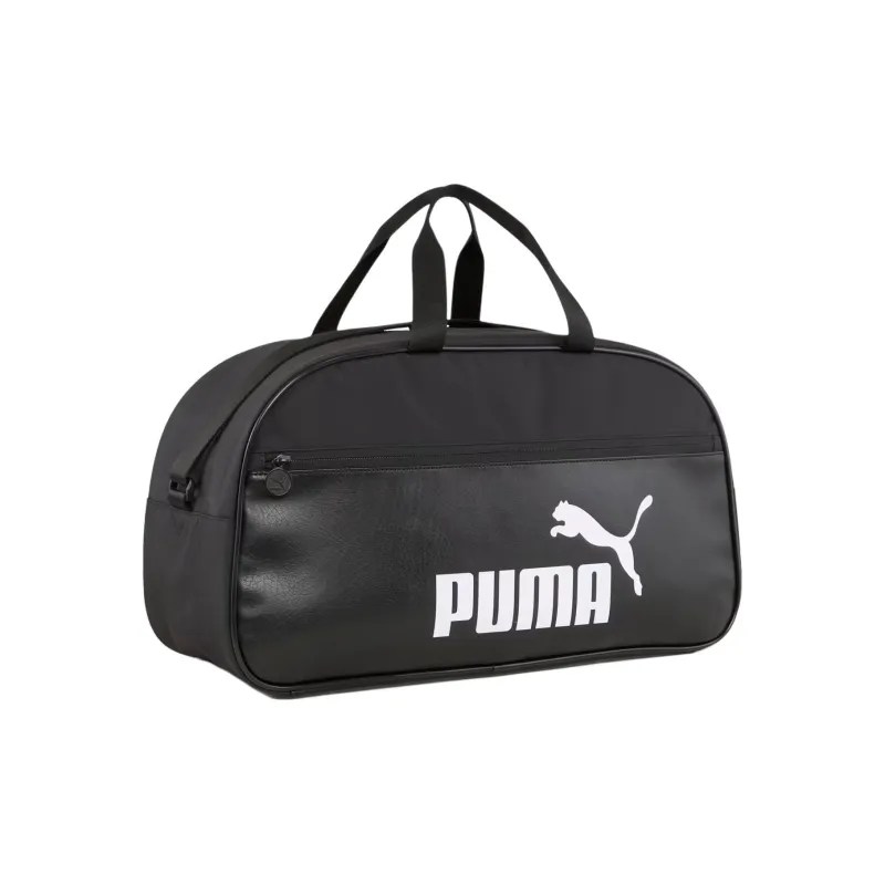 PUMA Recycled Material Travel Bag Unisex Black-0