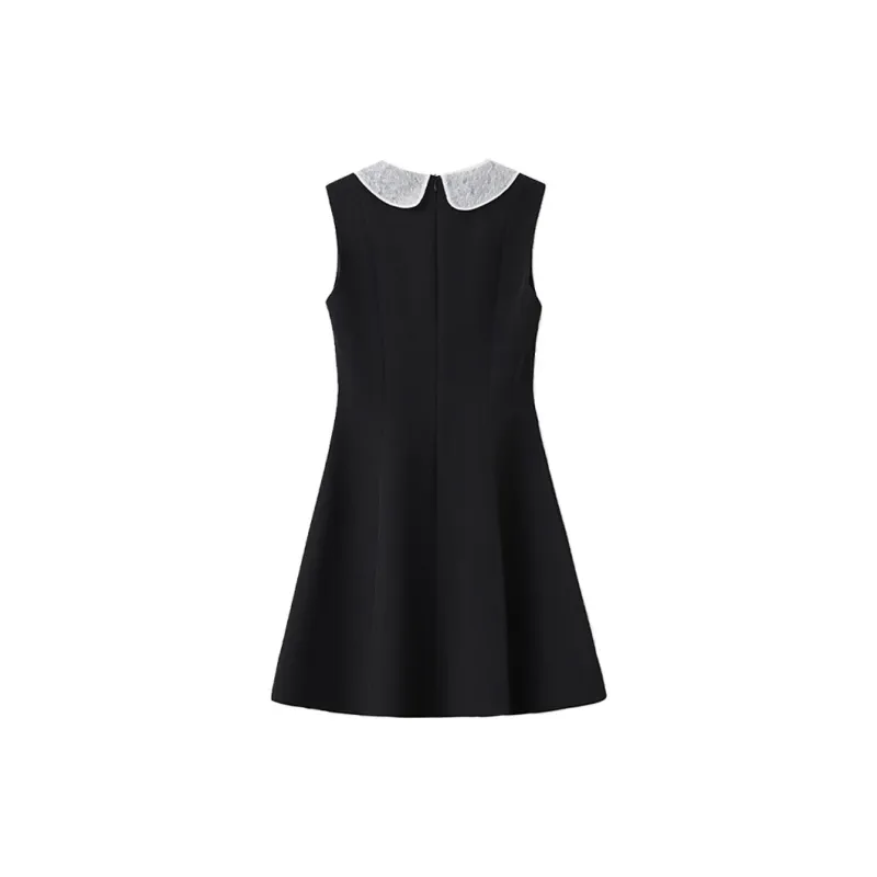 SKYA Sleeveless Dress Women's Black-1