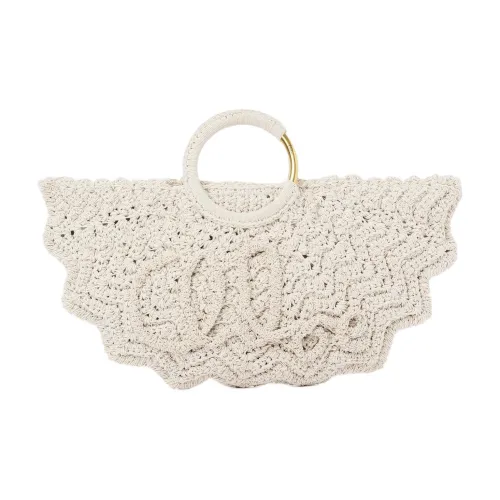 Chloe Acrylic Handbag Small Size Women's Milk White
