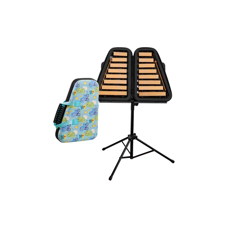 CEGA 16-Tone Small Glockenspiel Triangle Orchestral Keyboard Musical Instrument Accessory-3