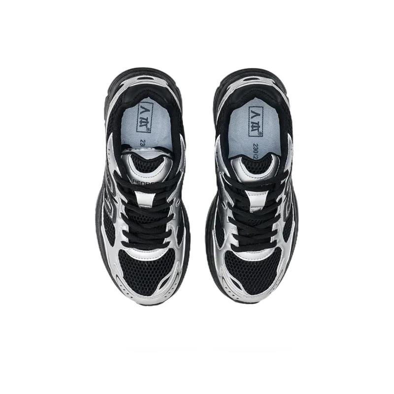 RENBEN Breathable Lightweight Height Increasing Low Top Chunky Sneakers Women's-13