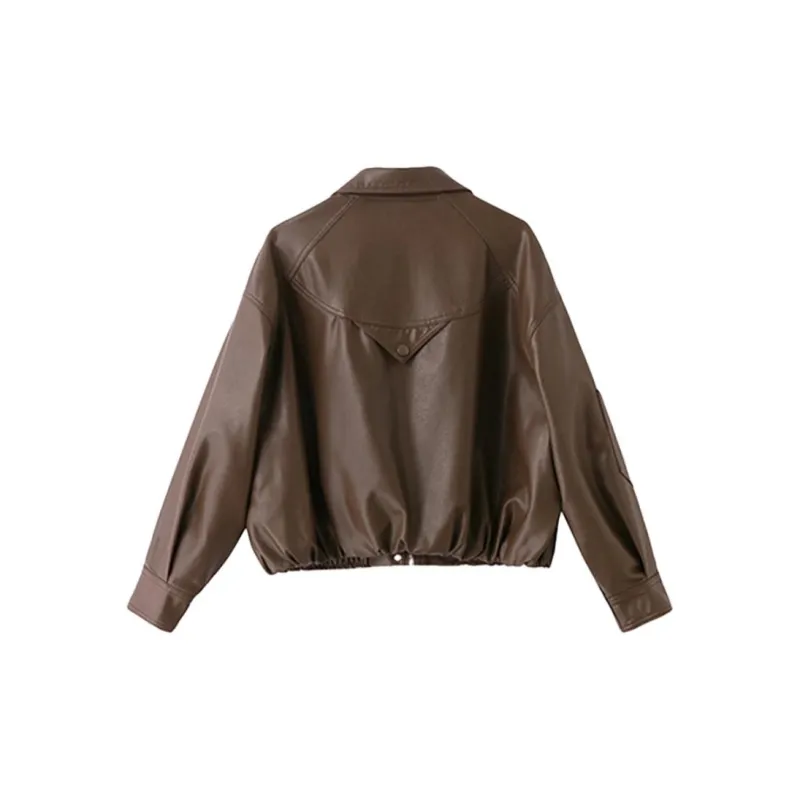 Fele.d Leather Jackets Women's-10