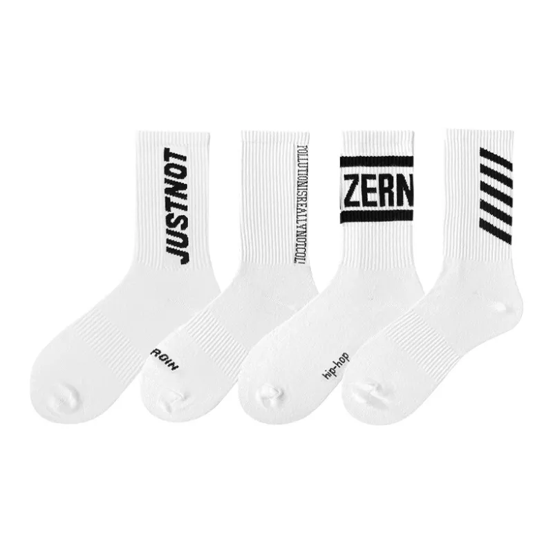 ZEROIN Mid Calf Socks Unisex 4 Pack-0