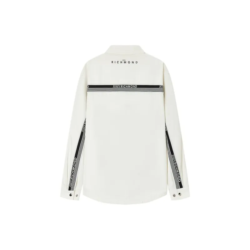 JOHN RICHMOND SS25 Jackets Coats Men's Raw White-1