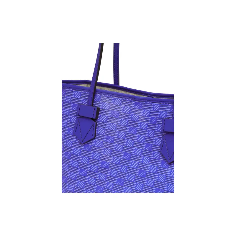 MOREAU Textile Fiber Tote Bag Shopping Bag Shoulder Bags Women's Blue-3