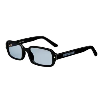 DIOR Subject To Official Website Rectangular Sunglasses Women's Black
