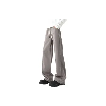 FAKE VINTAGE Knitted Sports Pants Unisex
