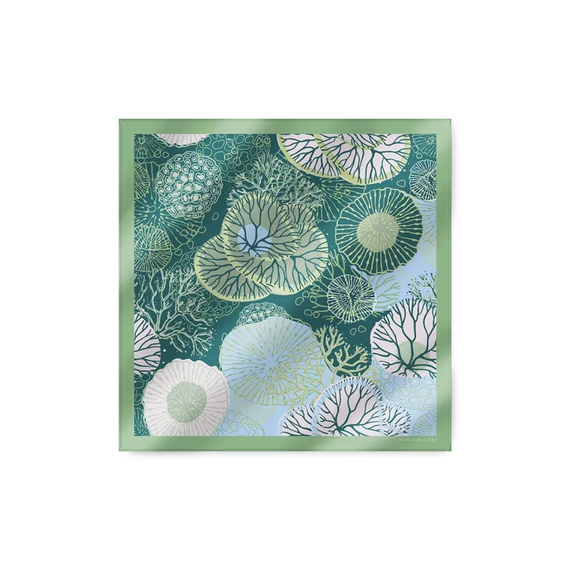 MARJAKURKI Silk Scarves Women's-7