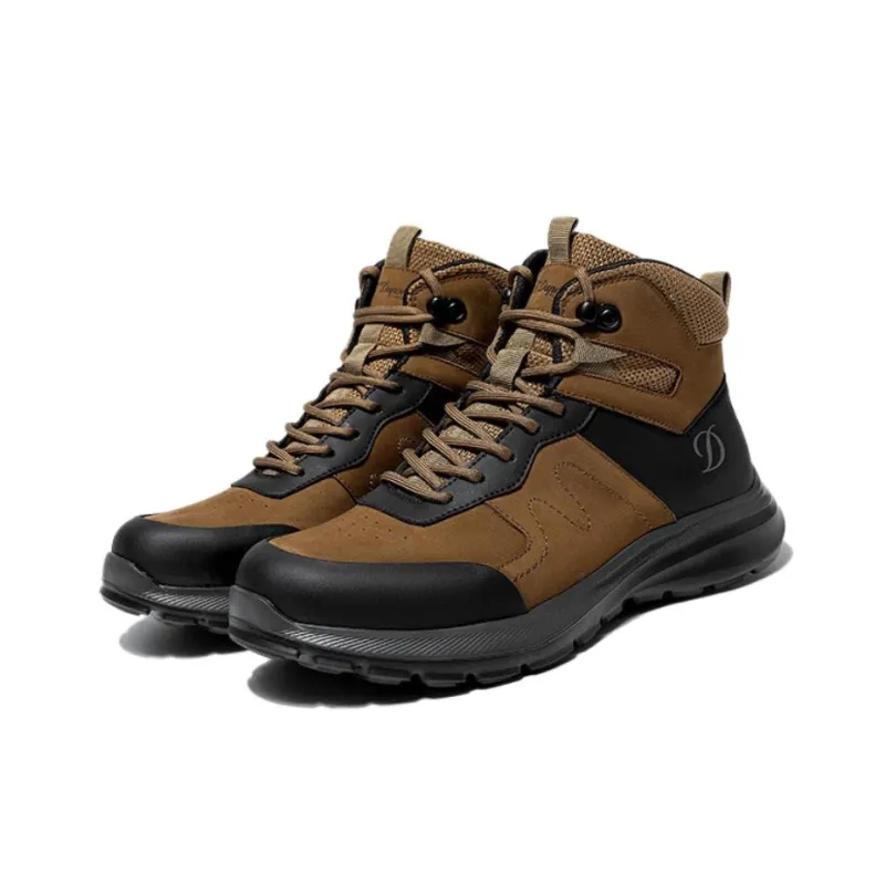 S. T.DUPONT Ankle Length Outdoor Boots Men's Khaki-1
