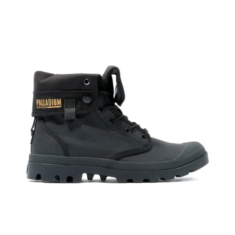 Palladium Waterproof And Wear resistant Short Outdoor Boots Unisex Black-1