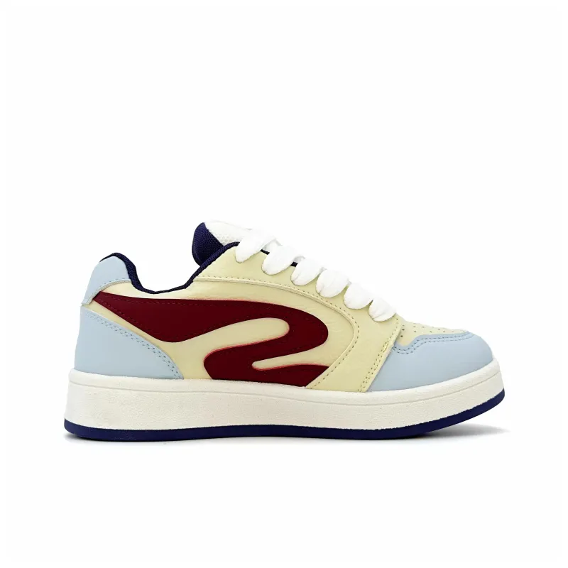 Circle Small Coverage  Abrasion Resistant Lightweight Low Top Skateboard Shoes Women's-2