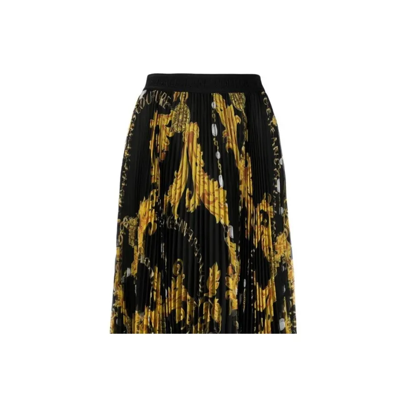 VERSACE JEANS COUTURE Chain Couture Midi Skirt-4