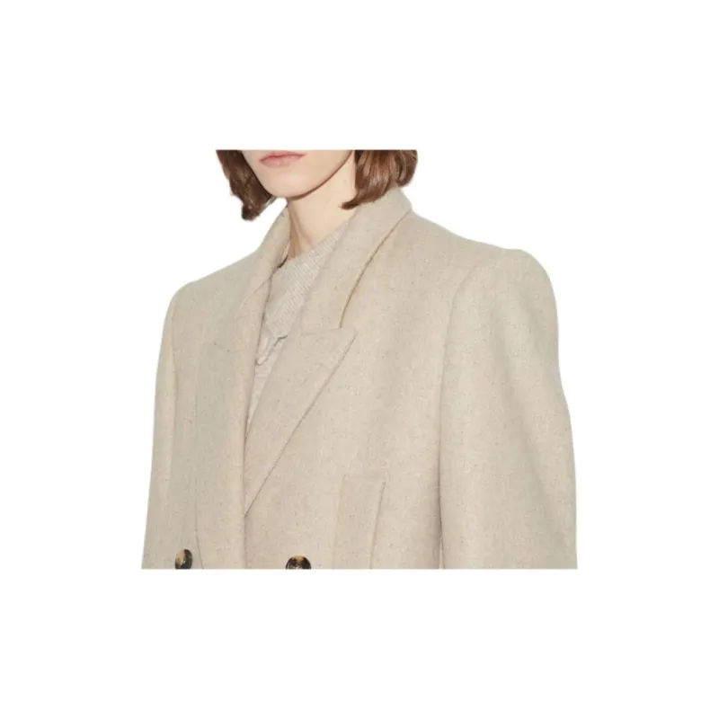 ISABEL MARANT Double Breasted Tailored Blazer-4