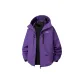 Purple Single Windbreaker Jacket