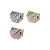 B Set-Ribbed Cat Shadow-Blue+Green+Purple (3 Pack)