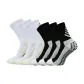 Crew Soccer Socks 6 Pack (3 White/3 Black)