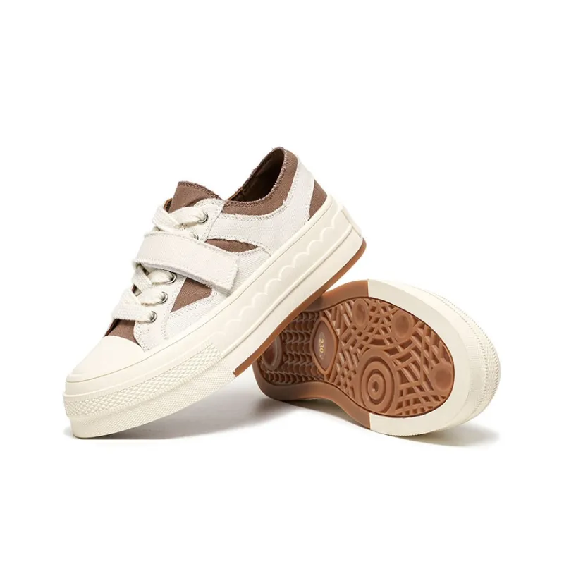 Beau Today Slip-Resistant Cushioning Abrasion-Resistant Low-Top Skateboard Shoes Women's-11