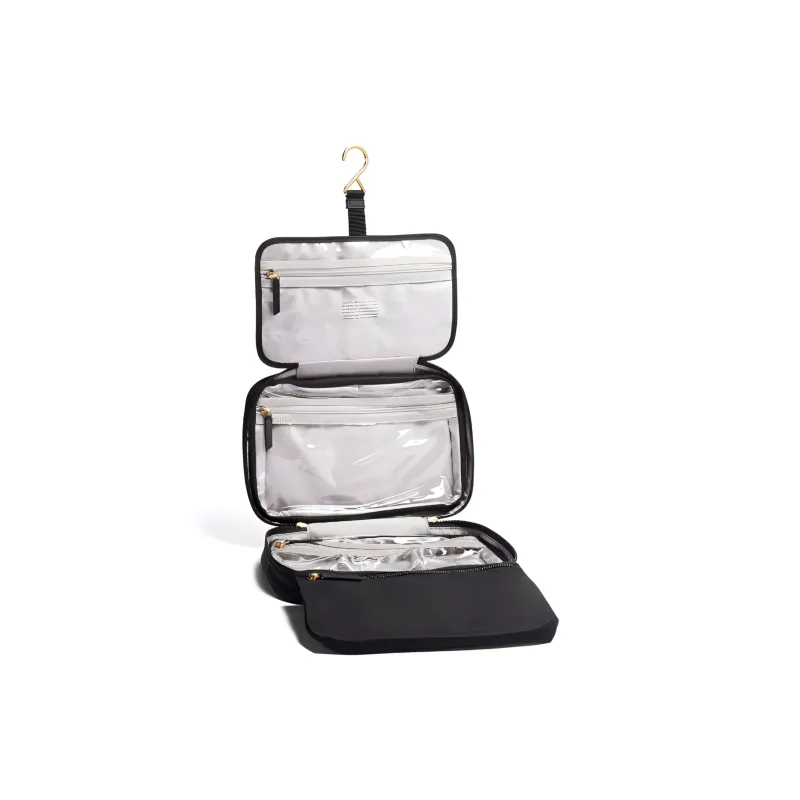 TUMI Voyageur Nylon Makeup Bag, Toiletry Bag Women's Black-3