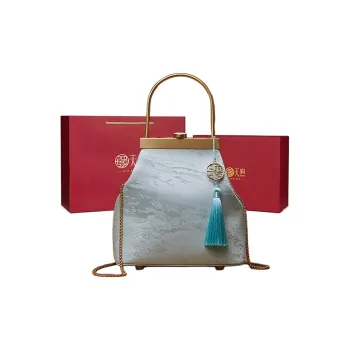 Pmsi Mulberry Silk Handbag Trumpets Women's Multicolor