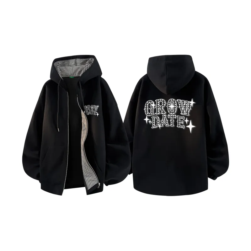 GROW DATE Jackets & Coats Unisex-2